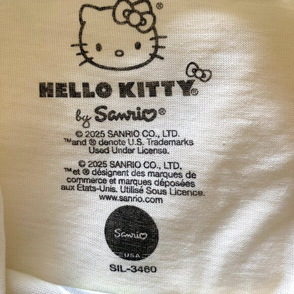 NWOT Hello Kitty Lightweight Cotton T-Shirt - Picture 5 of 6